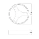 Nosač za ugradni LED panel 24W i 30W 4058075709966E