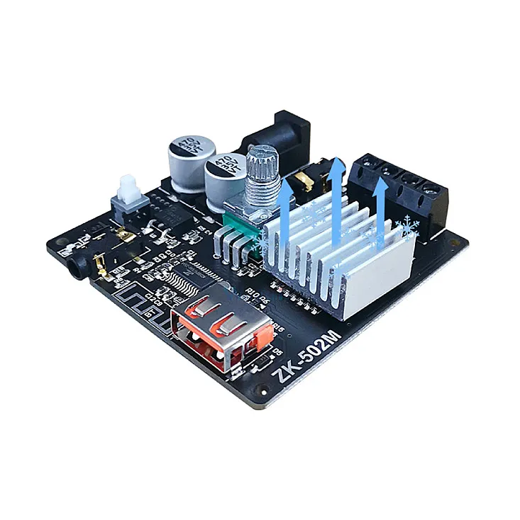 Ugradno stereo pojačalo 2x50W ZK-502M