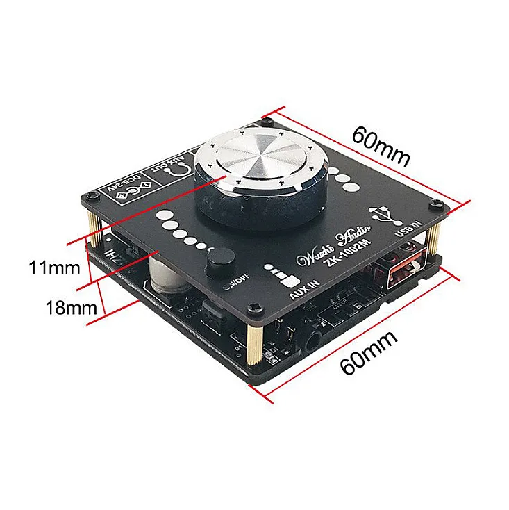 Ugradno stereo pojačalo 2x100W ZK-1002M