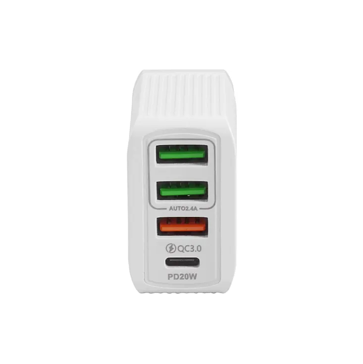 Univerzalni brzi punjač 1xPD TYPE-C+1xQC+2xUSB USBP388