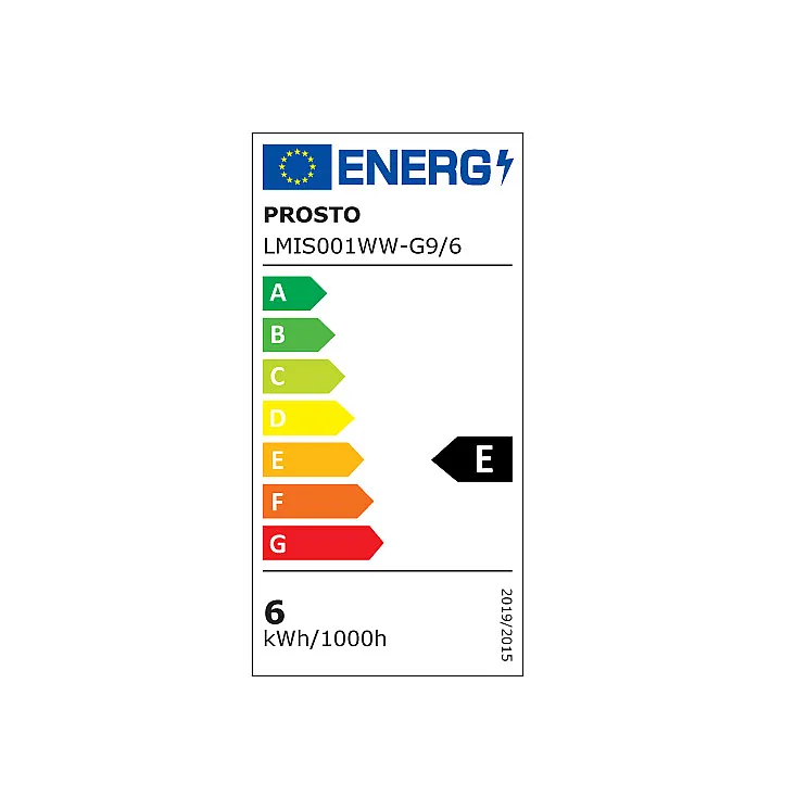 LED mini sijalica 6W toplo bela LMIS001WW-G9/6