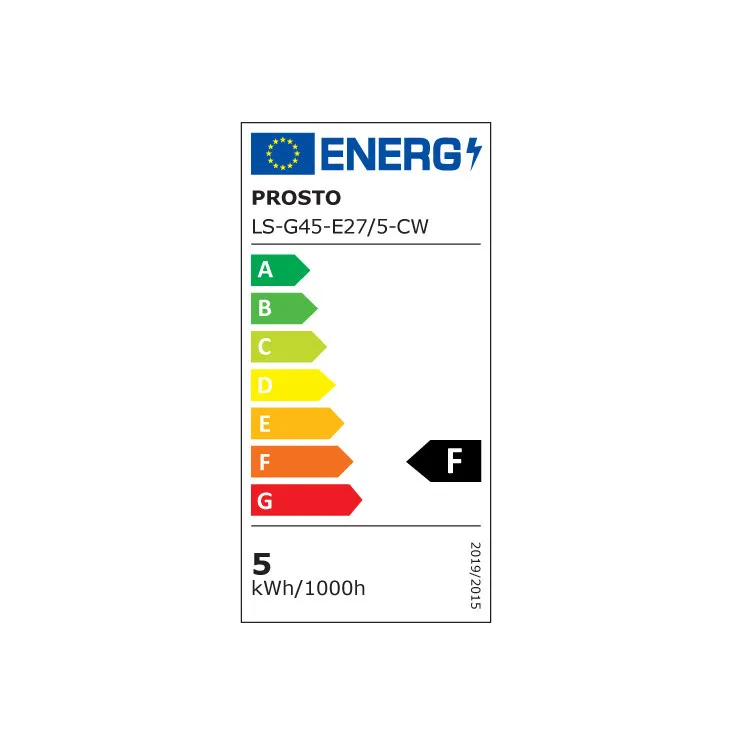 LED sijalica lopta hladno bela 5W LS-G45-E27/5-CW