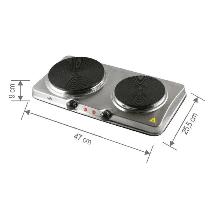 Rešo sa dve grejne ploče 1000+1500W HG-R04SS