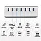 USB HUB 3.0 7 portova 11-437
