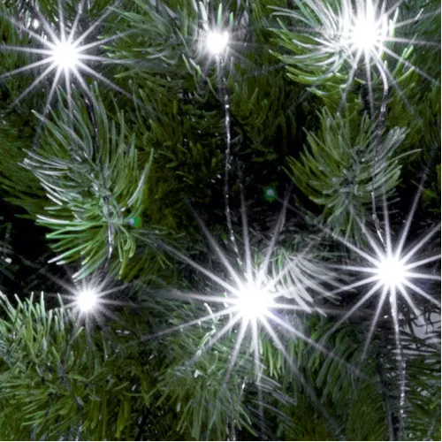 Lampice za jelku sa 30 hladno belih LED dioda ML30/WH