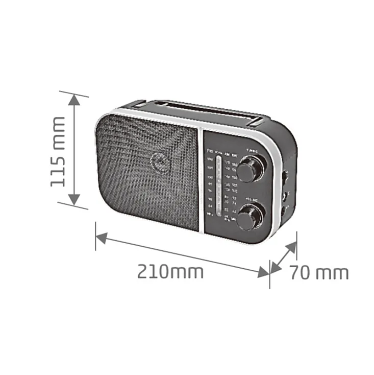 Prenosni radio prijemnik RPR8