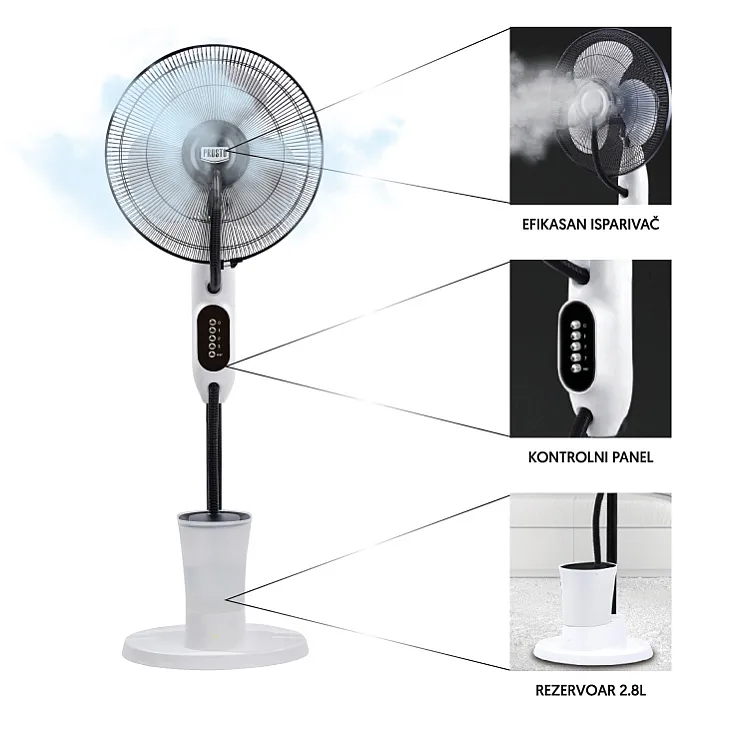 Prosto ventilator sa isparivačem vode MSF409H