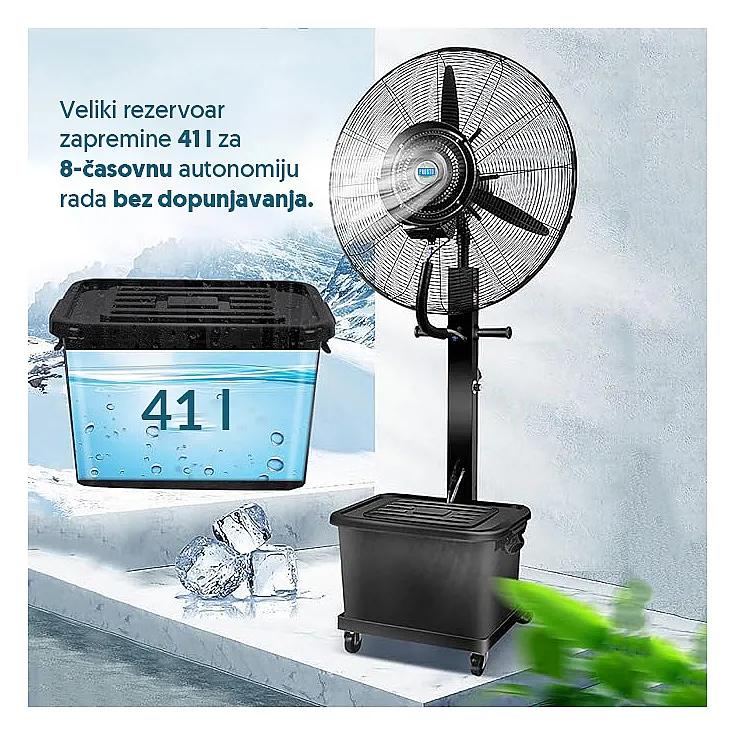 Prosto ventilator sa raspršivačem 41 l MSF2603C