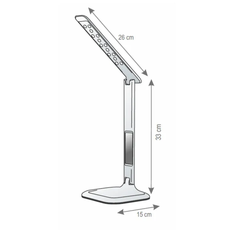 Stona LED lampa sa satom LA51