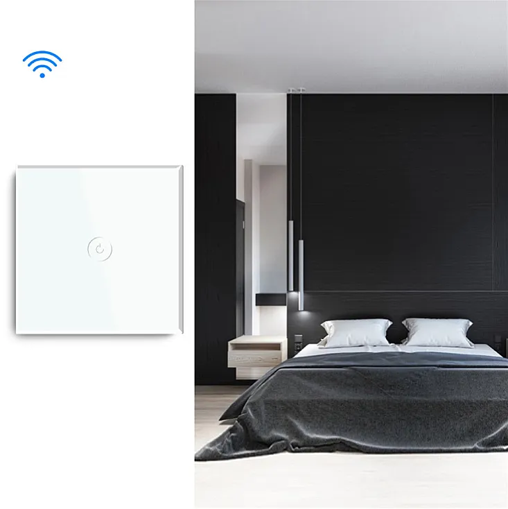 Wi-Fi smart prekidač svetla sa N provodnikom 1x5A WFPS-N01/WH