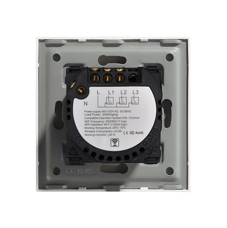 M206080 Ugradna svetiljka-rozetna hrom+transparentna okrugla Mitea Lighting