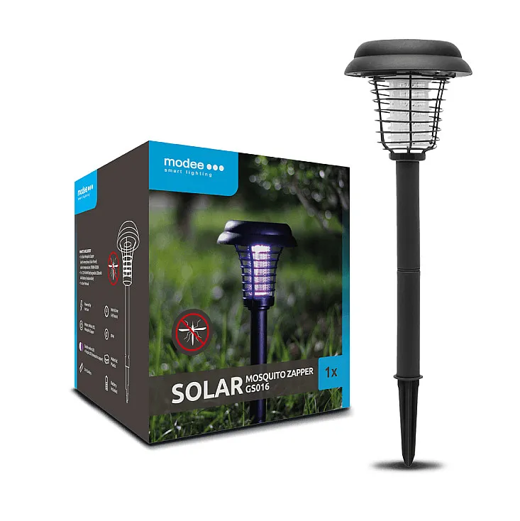 Solarna baštenska lampa sa elek. zamkom za komarce ML-GS016