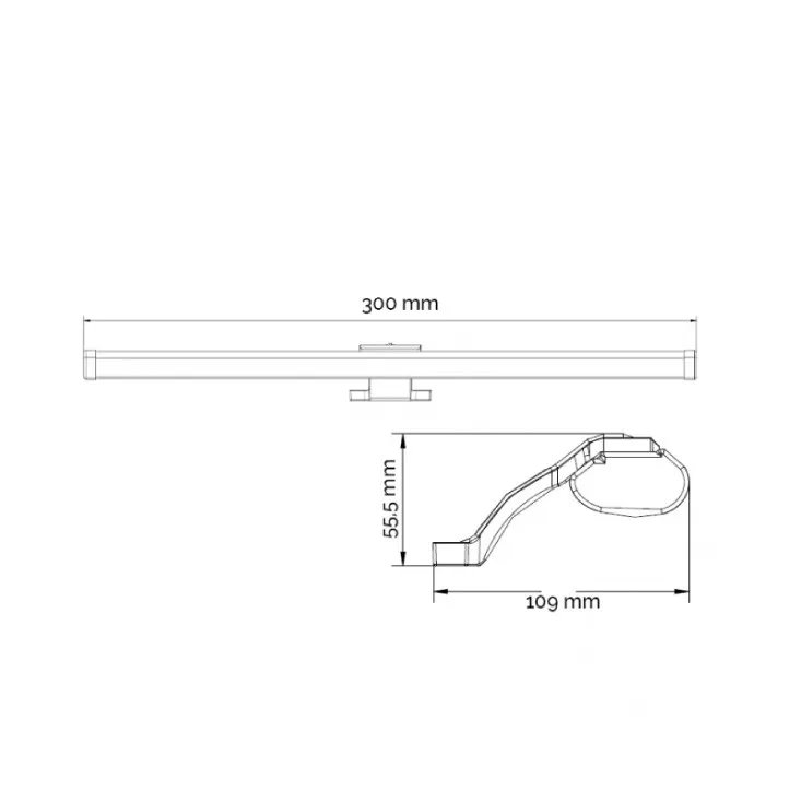 Zidna LED lampa 6W E201791