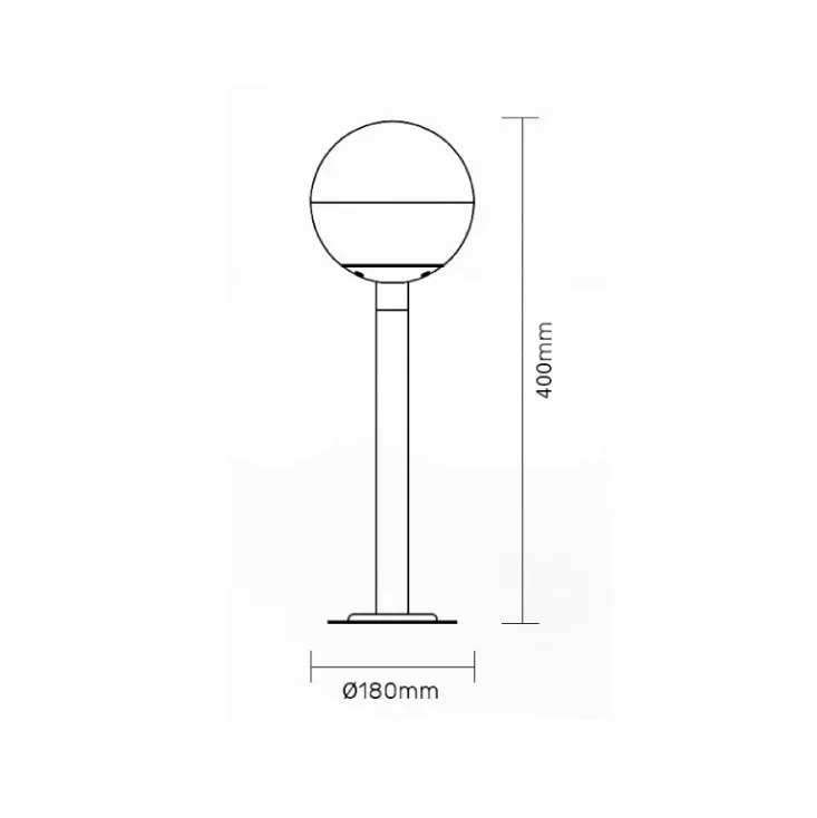 Stubna lampa 1xE27 E250343