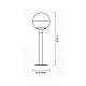 Stubna lampa 1xE27 E250343