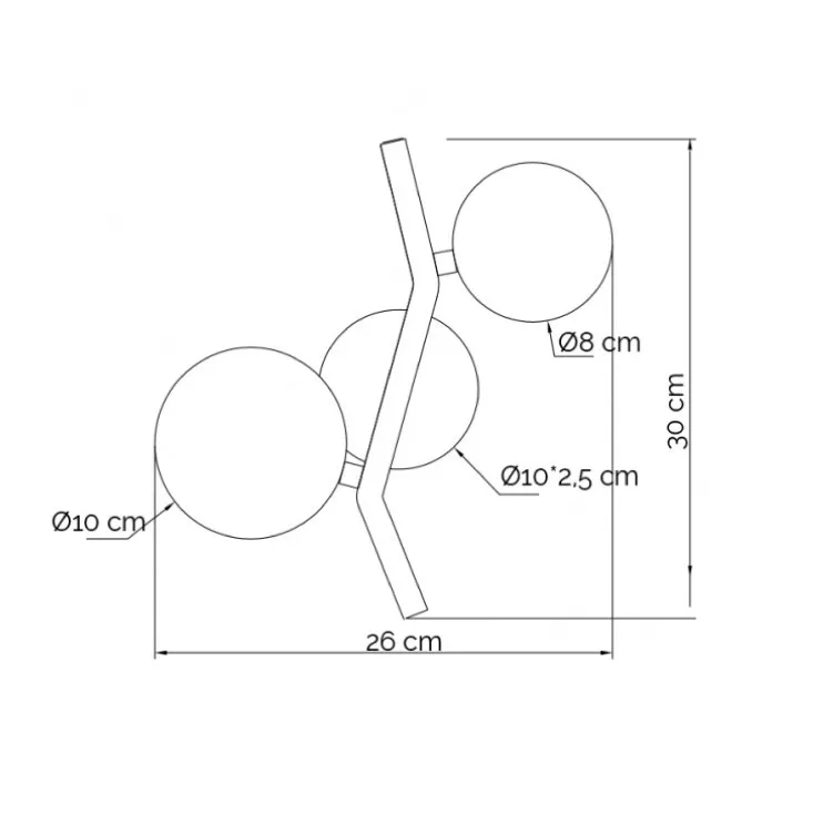 Zidna lampa 2xG9 E201754