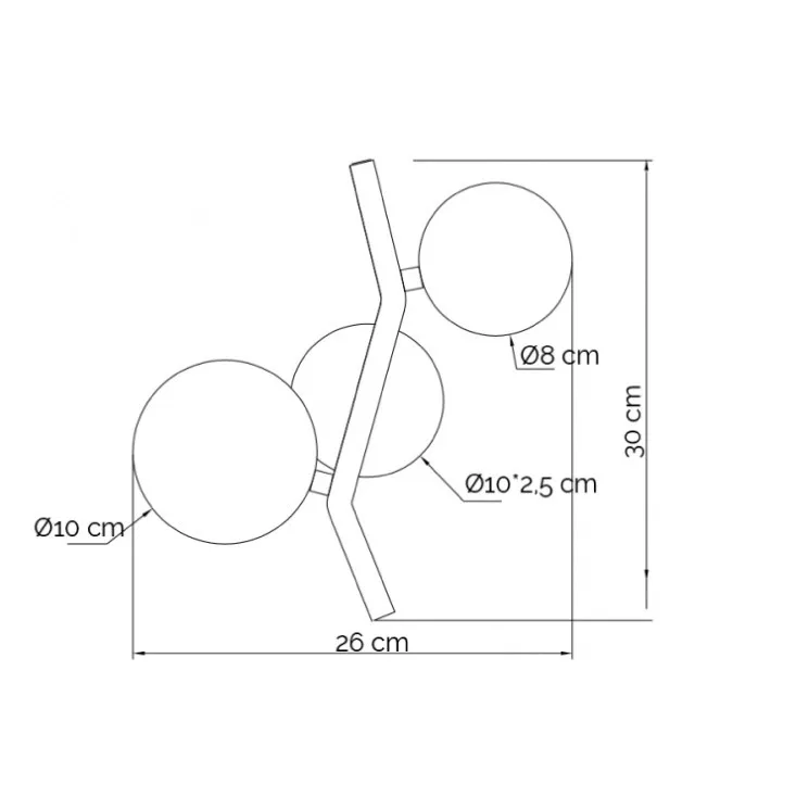 Zidna lampa 2xG9 E201753