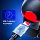 Punjiva LED lampa za bicikl sa sirenom YW17417-4644