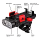Punjiva LED lampa za bicikl sa sirenom i nosačem YW17417-4645