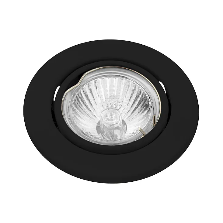 Ugradna rozetna + GU10 grlo R-S002/BK