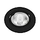 Ugradna rozetna + GU10 grlo R-S002/BK