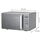 Mikrotalasna pećnica 1000W HGMH32D