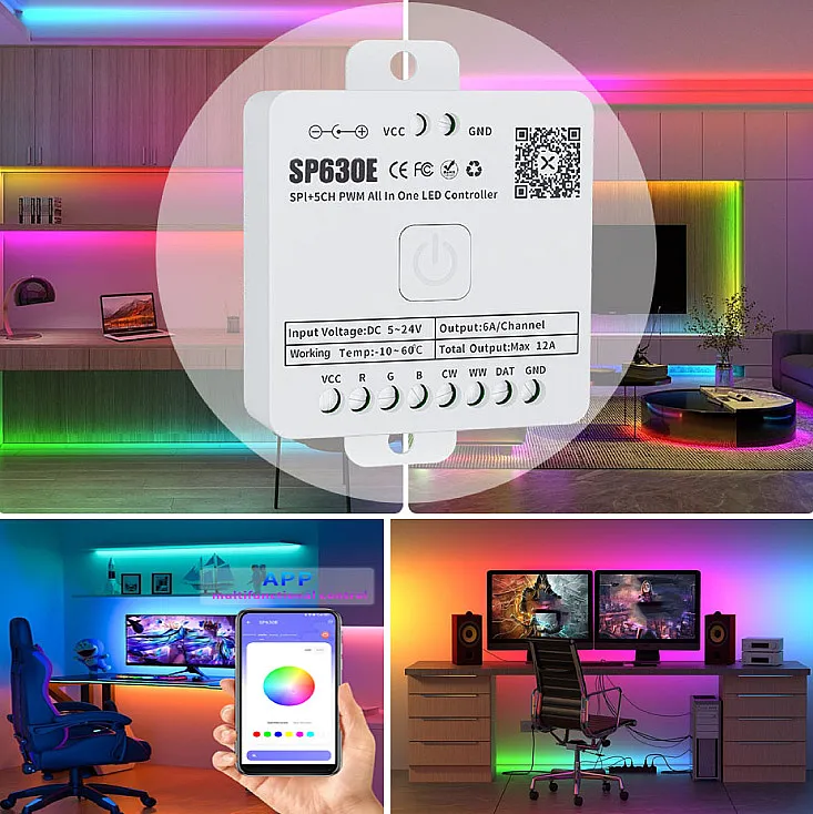 Kontroler za Magic LED trake SP630E