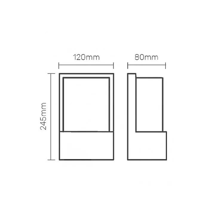 Zidna lampa 1xE27 JM-055
