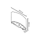 Zidna LED lampa 4W JM-020/A