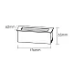 Ugradna zidna LED lampa 6.8W JM-046