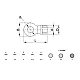 Okasta stopica 6,4mm SSZ6