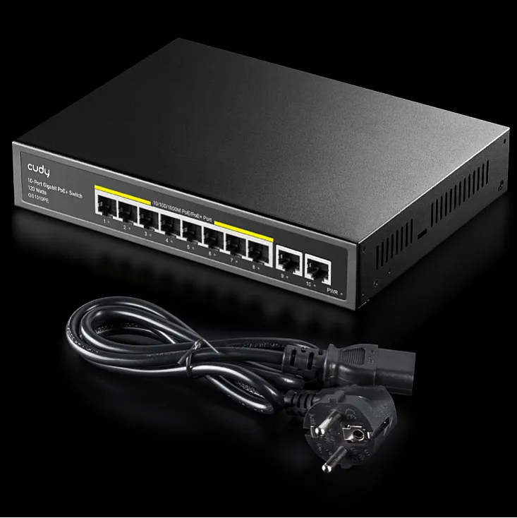 POE LAN svič sa 10 portova Cudy-GS1010PE