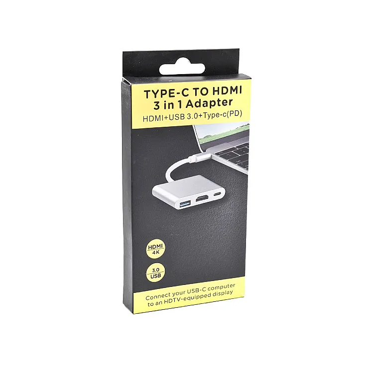 3u1 tip C na HDMI konvertor TC2H-300