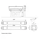 Punjiva LED nadgradna lampa LE2912