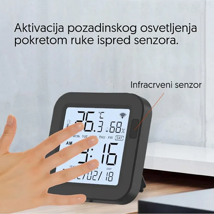 Wi-Fi smart univerzalni daljinski upravljač WFRC-IRTH10