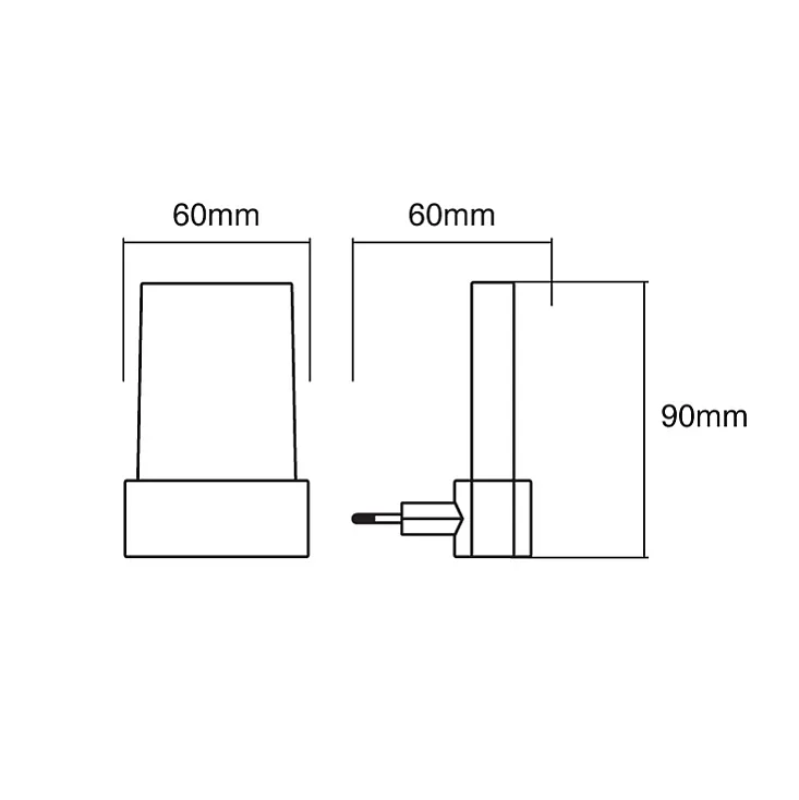 LED noćna lampa sa sumrak senzorom Ledvance 4058075266889E