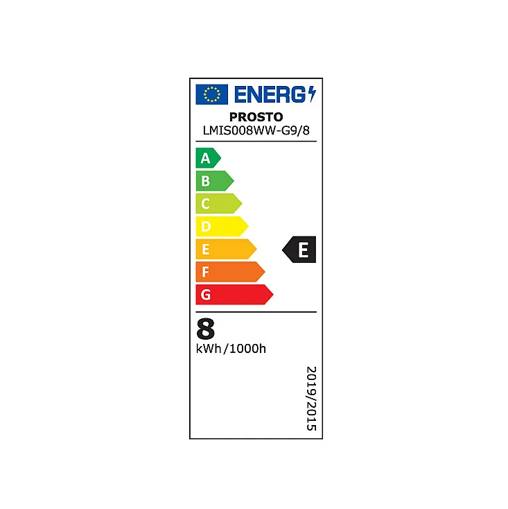 LED mini sijalica 8W toplo bela LMIS008WW-G9/8