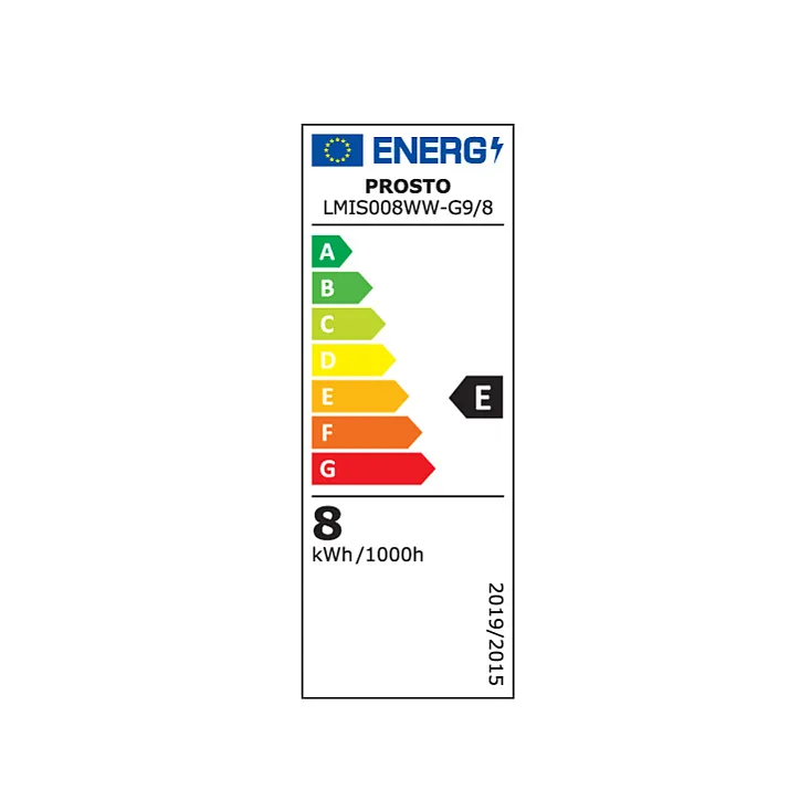LED mini sijalica 8W toplo bela LMIS008WW-G9/8