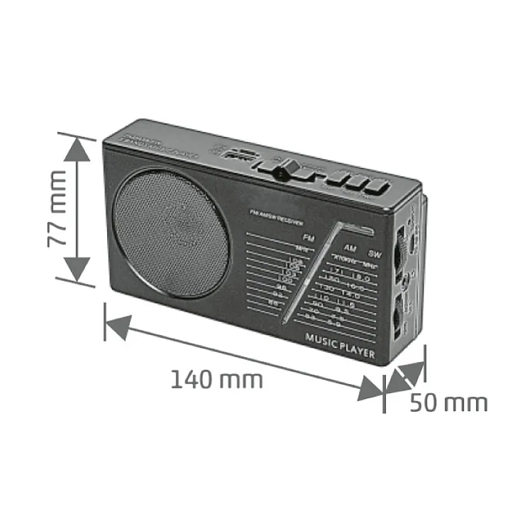 Solarni prenosni radio prijemnik RPH1