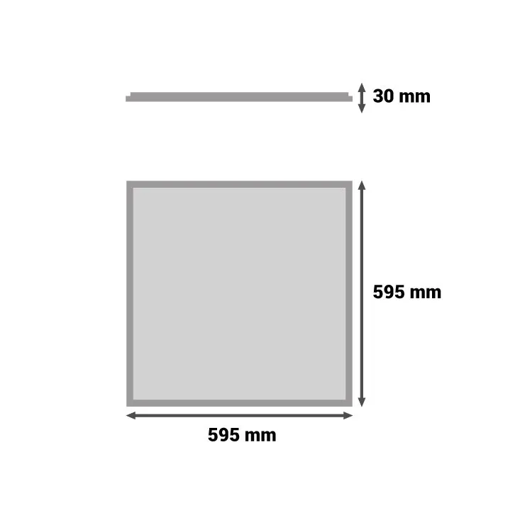LED panel 48W dnevno svetlo LPN6060BU-48/W