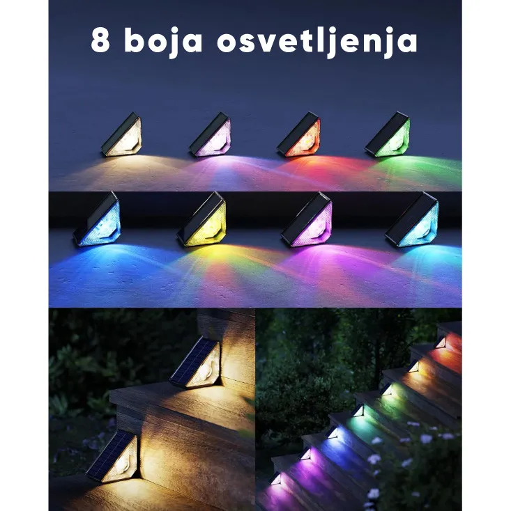Solarna LED lampa za stepenište MX-STP/F