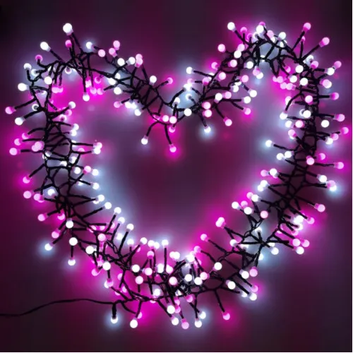 Lampice za jelku sa 288 roza i belih LED dioda ML-C2016