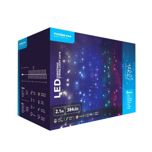 Lampice za jelku sa 384 višebojnih LED dioda ML-C2018