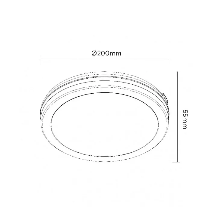 LED plafonjera 15W CCT X09-200-15W