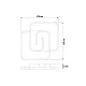 LED plafonjera 40W CCT Vesta 633/B VESTA633/B