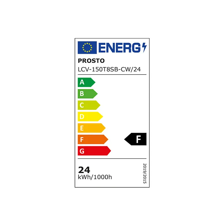 LED cev 24W 150cm 4000K LCV-150T8SB-CW/24
