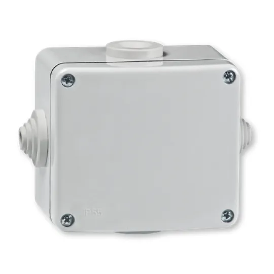 Razvodna kutija siva Armor-silumin 80x70 IP55 4 uvoda 292.1 Aling