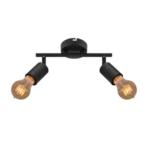 Spot lampa crna 40W 2xE27 M190120