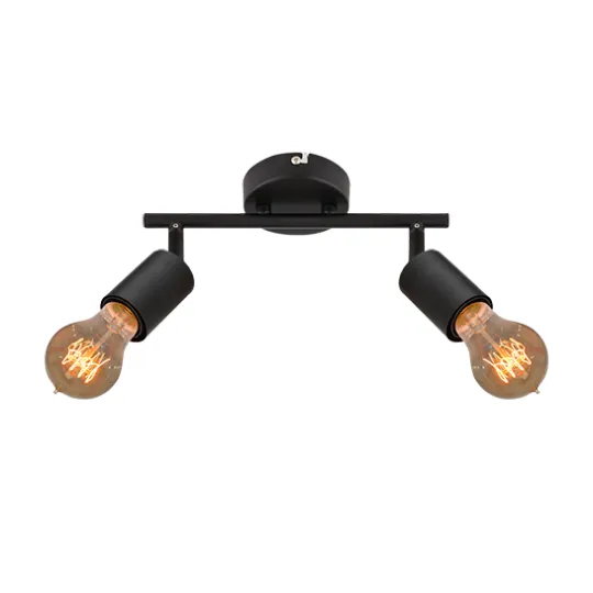 Spot lampa crna 40W 2xE27 M190120