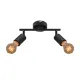 Spot lampa crna 40W 2xE27 M190120